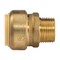 Proline Series 1-in PF x 3/4-in MIP Brass Push Fit Male Adapter 6630-154 - alternate 2