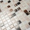 Apollo Tile Mingles 12 in. x 12 in. Glossy Beige and Brown Glass Mosaic Wall and Floor Tile 20 sqft/case, 10PK MIX2088BG344A - alternate 3