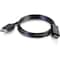 C2G 3FT DISPLAYPORT TO HDMI ADPATER CABLE - 4K CABLE BLACK 50193 - alternate 2
