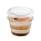 Smarty Had A Party 4 oz. Clear Plastic Portion/Souffle Cups with Lids, 5000PK 404CS-CASE - alternate 3