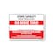Signmission Public Safety, 7" Height, Aluminum, 10" X 7", Store Capacity Now Reduced No More Than OS-NS-A-710-25436 - alternate 1