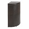 Happimess Chloe 15.56-Gallon All-Weather Wicker/Metal Corner Hideaway Outdoor Trash Can Brown HPM1200A - alternate 4