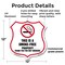 Signmission No Smoking Shield Sign This Is A Smoke F, 12 Inch X 12 Inch, Plastic Sign SHI-P-12-401 - alternate 4