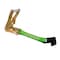 Tie 4 Safe 2'' x 12'' Fixed End w/ Ratchet and Flat Hook. WLL: 3,333 LBS Green RT04CK-501S-MH11-GR-C-1 - alternate 1