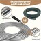 Wrightmaster 1/2 in. dia. x 50 ft. No-Kink Stainless Steel Heavy Garden Hose with 7-Pattern Spray Nozzle ZOR-GCPQF00000022 - alternate 2