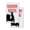 Signmission Scooter Rental, Vinyl Decals Only 24 Inch x 36 Inch, Vinyl Decal, 2PK DSB-2436-2PACK-Scooter Rental - alternate 1