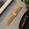 Elegani Mesh Stainless Steel Replacement Band Compatible with Apple Watch 44mm, Yellow Gold SBMSD-YGD-44mm - alternate 4
