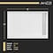 Anzzi 76'' x 57-60'' Sliding Frameless Shower Door in Matte Black with Alcove Right Drain Shower Base SD-5902305R-MB - alternate 7