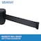 Us Weight 7.5 ft. Black Magnetic Wall Mount with Retractable Belt Barrier U2503 - alternate 3
