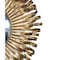 Homeroots 27" Gold Sunburst Iron Framed Accent Mirror 485007 - alternate 4