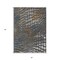 Homeroots 5' X 8' Charcoal Brown And Copper Abstract Washable Indoor Outdoor Area Rug 596783 - alternate 3