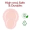 Smarty Had A Party Pearl Pink Round Lotus Plastic Dinnerware Value Set, 240PK 8850-PNKVP-CASE - alternate 4