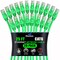 Maximm Cat6 Ethernet Cable 25ft 10Gbps 550MHz UTP, 20PK, Green, 20PK CAT6CCA-25GN-20PK - alternate 1
