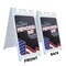 Signmission Happy Memorial Day, A-Frame & 2 Decals Installed, Heavy-Duty Plastic Frame SBHD-D-2436-30391 - alternate 5