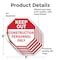 Signmission Keep Out Construction Personnel Onl, 6 inch X 6 inch, Vinyl Decal, 5PK OC-D-5PACK-6-68 - alternate 2