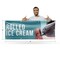 Signmission Rolled Ice Cream, 36 Inch x 96 Inch, Vinyl Banner B-96-30838 - alternate 2