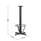 Flash Furniture Beverly 22'' x 22'' Restaurant Table X-Base with 3'' Dia. Bar Height Column and Foot Ring XU-T2222-BAR-3CFR-GG - alternate 4