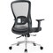 Leisuremod Adorit Ergonomic Office Chair - Mesh Back, Cotton Seat, Adjustable Height & 360 deg Swivel AO60LGR - alternate 3