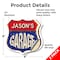 Signmission Jason's Garage, 6 inch X 6 inch, Vinyl Decal, 2PK SHI-D-2PACK-6-383-JASON - alternate 5