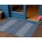 Homeroots 3' X 5' Navy Blue And Denim Blue Tribal Washable Indoor Outdoor Area Rug 582572 - alternate 1