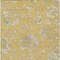 Homeroots 5' X 8' Gold Beige And Fern Green Floral Washable Indoor Outdoor Area Rug 589465 - alternate 4