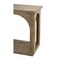 Homeroots 77" Brown Solid Wood Distressed Console Table With Arch Detailing 604539 - alternate 2
