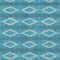 Homeroots 5' X 8' Teal Blue Gray And Ivory Geometric Washable Indoor Outdoor Area Rug 599671 - alternate 6