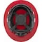 Ironwear Type 2 Class C Vented Full Brim Safety Helmet w/ Chin Strap, Red 3969-R - alternate 6