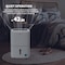Edendirect 120 pint 6000 square feet 8.5 pint Bucket Dehumidifier in White with Auto Defrost, Inside Drying ZR-SDZ1-120P-WIFI - alternate 4