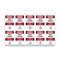Signmission OSHA Danger Sign, 5" Height, High Voltage Bilingual, DS-D-35-VC-1327-10PK OS-DS-D-35-VC-1327-10PK - alternate 1