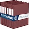 Davis Group Premium Economy, Round Ring, Binder, (Burgundy, 1"), PK6 2311-08-06 - alternate 1