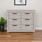 Homeroots 47" Oak Six Drawer Dresser 534966 - alternate 3