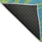 Homeroots 3' X 5' Teal Blue And Green Animal Print Washable Indoor Outdoor Area Rug 600708 - alternate 5