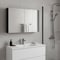 Homeroots 32" Black Wood Floating Bathroom Vanity 571358 - alternate 5