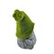 Homeroots 14in Gray And Green Polyresin Gnome Outdoor Statue 526884 - alternate 3