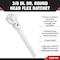 Performance Tool 3/8 in. Dr. Flex Ratchet, 41 Gear Teeth, Chrome Vanadium W38108 - alternate 2