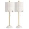 Jonathan Y Celerie 27.5" Coastal Bohemian Rattan/Iron Scalloped Buffet LED Table Lamp w/Pull Chain, White/B, 2PK JYL1138B-SET2 - alternate 5
