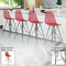 Leisuremod Cresco Acrylic Barstool - Modern ABS Plastic Counter Stool with Steel Legs & Footrest, 2PK CRBL-30TR2 - alternate 3