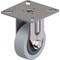 Zoro Select Rgd Plate Caster, Rubber, 2 in., 110 lb. BPXA-VPA 50G - alternate 1