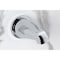 Kingston Brass Triple-Handle Tub and Shower Faucet, Polished Chrome KBX8131KPS - alternate 2