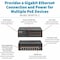Tripp Lite GB ETHERNET SWITCH POE+ 8PORT NG8POE-1 - alternate 3