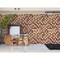 Apollo Tile Gold Red 11.7 in x 11.7 in Glass, Resin Glossy Floor and Wall Mosaic Tile 4.75 sqft/case, 5PK APLBDA882307A - alternate 2