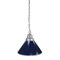 Holland Bar Stool Co Dark Blue Pendant Light, Chrome Fixture BL1CHDkBl - alternate 1