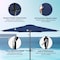 Simple Deluxe 10' Patio Umbrella Outdoor Table Market Yard Umbrella with Easy Push Button Tilt/Crank, Table Compa LGBRLA10DBL - alternate 2