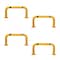Mytee Products 4Pcs 24 inx48 in High-Profile Steel Machine Guard Rail Safety Barrier for Warehouse, 4PK MG-4824x4 - alternate 1