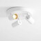 Vidalite Shura White 3-Light Round Ceiling Light with Rotatable Heads, Integrated LED Bulbs, 3000k CE1008787 - alternate 3