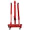 Wrightmaster 2 Ton Folding Engine Hoist Cherry Picker Shop Crane Hoist Lift with 6 Iron Caster Wheels ZR-W465S00087 - alternate 5