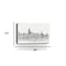Homeroots Monochrome City Skyline Sketch Unframed Print Wall Art 399076 - alternate 3