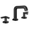 Brizo Kintsu Widespread Lavatory Faucet with Angled Spout, Less Handles Matte Black 65307LF-BLLHP - alternate 4