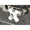 Kingston Brass Two-Handle Wall Mount Bridge Kitchen Faucet, Polished Nickel KS1266PX - alternate 3
